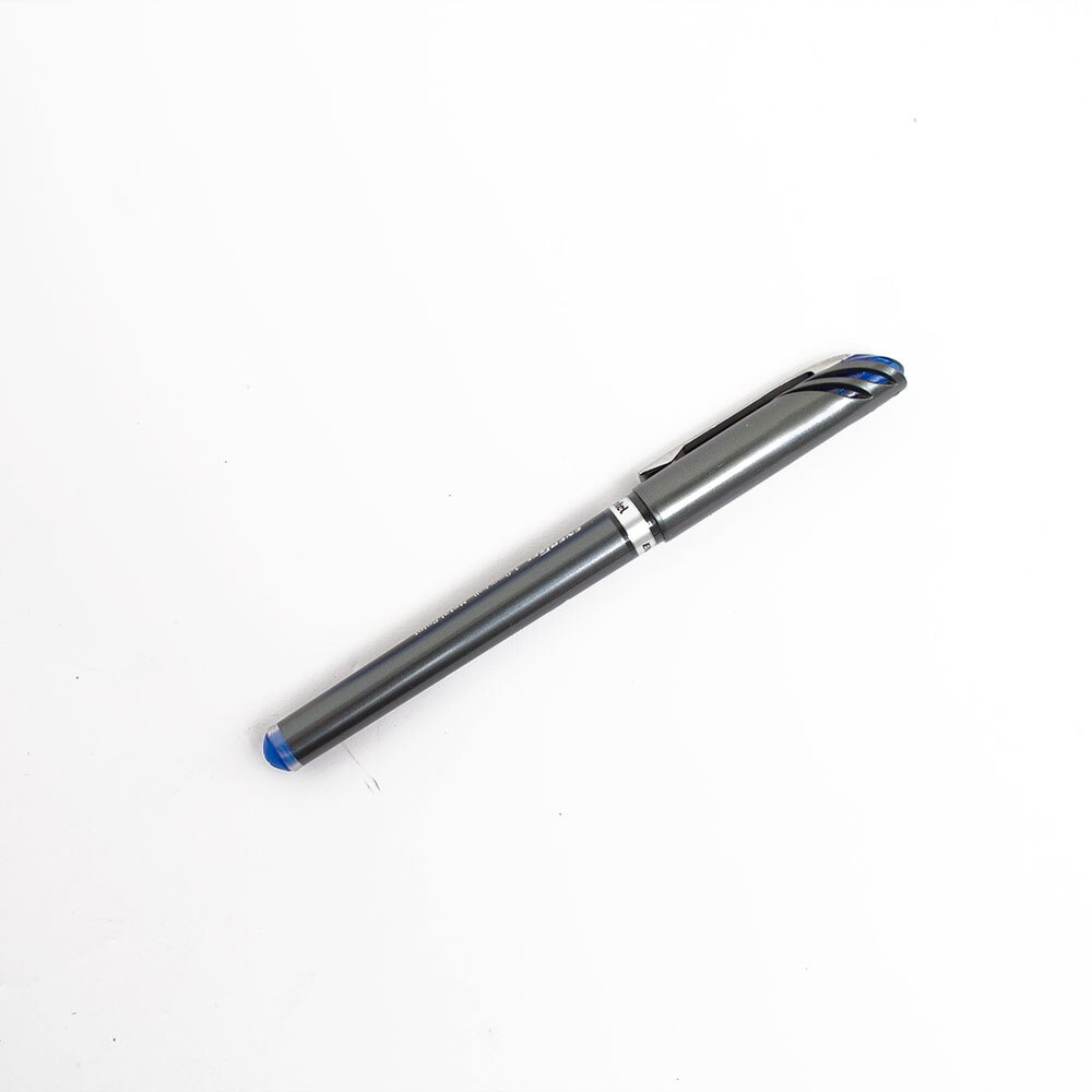 Pentel, Rollerball/Ballpoint, Metal, Art & School, EnerGel, Metal Tip, Gel, Pen, 1.0mm, 48987, Blue